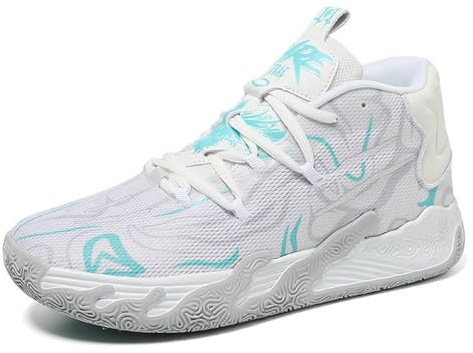 Uhclrr Hombre Zapatos De Baloncesto Chico Zapatos Retro Zapatos De Fitness Al Aire Libre Ocio Zapatillas Deportivas Carrera De Trabajo Caminar Entrenador De Ocio(40 EU, F8)