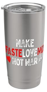 Carnaval de Colonia Make Fastelovend Not War Kölsch Köln Vaso térmico de acero inoxidable de doble pared