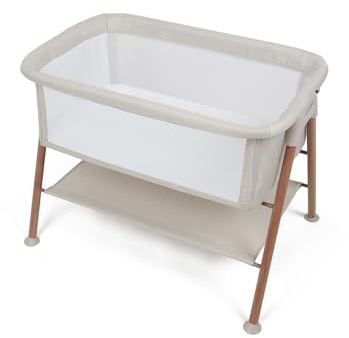 Babylo You and Me Bassinet (0+), freestanding Crib, Cashmere