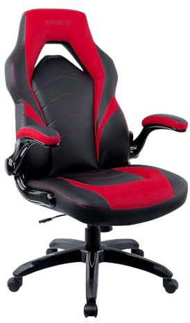 STAPLES Emerge Vortex Gaming Chair, Ergonomic, Adjustable Height, Swivel, Black
