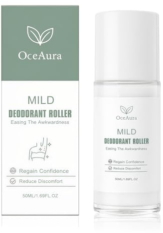 Déodorant Detranspirant,Roll-on,Anti-Transpirant - 50 ML | Anti-Transpirant Aisselles Intensif pour Femme Homme, Protection Contre la Transpiration,Tous Types de Peaux