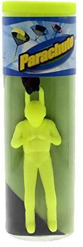 JunZheHub Aquilone a Forma di Paracadute da Lanciare a Mano per Bambini, Giocattolo da Parco Giochi, Verde