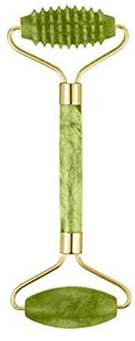 Jade Roller Gua Sha Gesichtsroller Jaderoller Gesicht Echte Jade Massagegerät Massage Roller Facial Massager Body Derma Roller Ragbare Facelifting