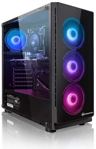 Megaport Gaming PC AMD Ryzen 5 5600 • Windows 11 • GeForce RTX5050 8GB • 16GB DDR4 • 1000GB M.2 SSD • Luftkühlung • Gamer PC Computer Gaming Rechner