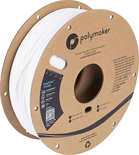 Polymaker PolyFlex TPU-95A Bianco - 1,75mm - 750g