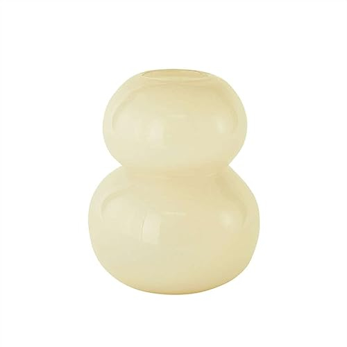 Lasi-Vase Gelb aus Glas Ø25,5xH30cm