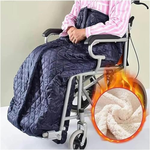 GagalU Rollstuhltasche, Dickes Kaschmirfutter, Rollstuhldecke, universelles Rollstuhlzubehör für Rollstühle
