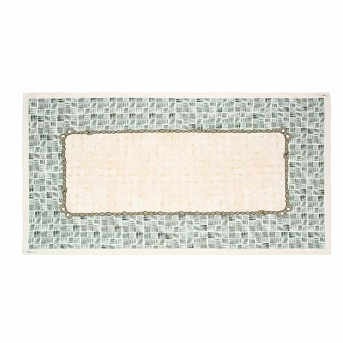 THUN, Tovaglia 6 Posti in 100% Cotone, Linea AbbracciAMI, Tovaglia da Collezione, Idea Regalo per Natale, 140 x 250 cm