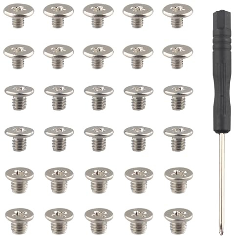 ZDE 30PCS M.2 SSD Screw Kit M2 M2.5 M3 SSD Mounting Screws Computer Motherboard Components with Screwdriver for Raspberry Pi PCIe NVMe Hard Drive Laptop PC Notebook DIY