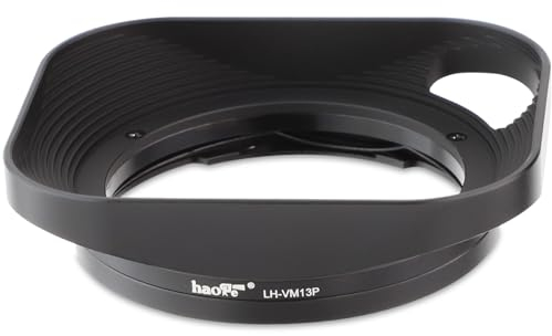 Haoge LH-VM13P Gegenlichtblende für Voigtlander 35 mm f2 Ultron Aspherical Vintage Line VM, 21 mm f3.5 Color Skopar asphärical VM, 35 mm f2.5 Color Skopar Pancake II VM, LH-12 LH-11 LH-4N