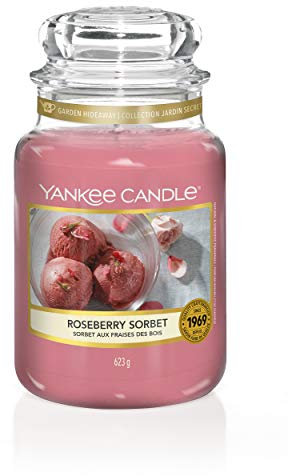 Yankee Candle Classic Scented Candle Glass Pink 17.5 cm 623