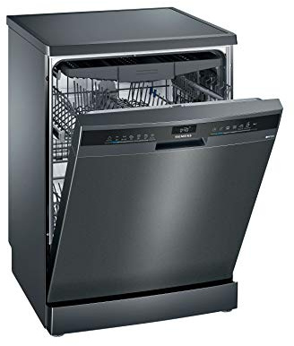 Siemens SN23EC14CE iQ300 Freihstehender Geschirrspüler / C / 74 kWh / 13 MGD / Smart Home kompatibel via Home Connect / varioSpeed Plus / varioSchublade