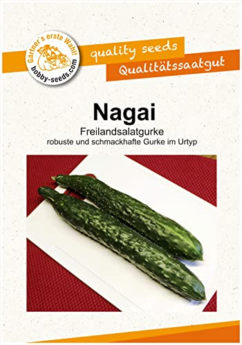 Nagai Freilandsalatgurke Gurkensamen von Bobby Seeds Portion