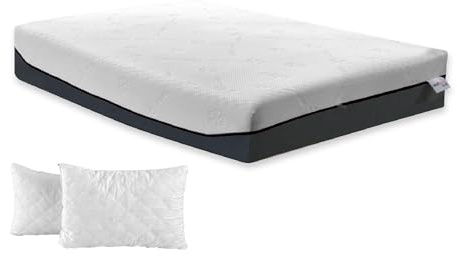 Tek H24 Madrass med 1 600 fickfjädrar, ashlar minnesskum, 7 masszoner med flingkudde som marknadsföring, medicinsk utrustning, ca 140 x 200 cm