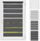 Atrium - Doppelrollo I Ohne Bohren I Duo Rollo für Fenster I Fensterrollo Tag und Nacht I Einfache Montage Easy-Click I Sonnenschutz I Universalgriffe I Multi-Stop Funktion I 90 x 150 cm - Graphit