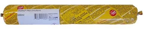 Sikaflex PRO 3 Purform Hochleistungsdichtstoff auf PU-Basis für Bodenfugen und den Tiefbau Schlauchbeutel 600ml (1, Uniweiss)