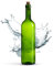 WYSKONT Weinflasche 750 ml Bordeaux 8 Stück - Grün Weinflasche mit Korken - Leere Glasflasche - Wasserflasche - Leere Likörflaschen - Glasflaschen zum befüllen - Water Bottle - Wein Zubehör