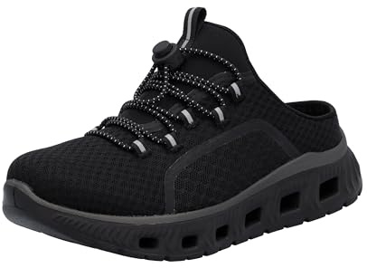 Rieker Women's Sabot in Black, Black 00, 8 US