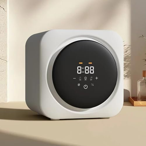 Lavatrice Portatile con Asciugatrice elettrica per la casa, con centrifuga, circolazione dell'aria calda tridimensionale a 360°, temperatura costante di 60°C, per viaggi, appartamenti, stude