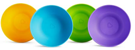 Munchkin Bunte moderne Schüssel 4er Set