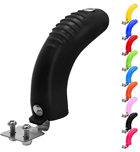 OTFAITP Hintere Bremsbeläge des Scooters Ersatz für Micro Kickboard Mini/3in1 Deluxe Series 3-Rad-Roller (schwarz)