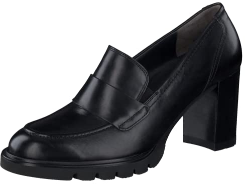 Paul Green Damen Hochfront-Pumps, Frauen Klassische Pumps,stöckelschuhe,high Heels,Heels,hochhackige Schuhe,Ausgehschuhe,Schwarz (SCHWARZ),39 EU / 6 UK