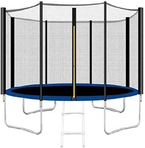 Trampolin-Ersatzzubehör Ersatz-Trampolin-Sicherheitsnetz, Gehäuseeinfassung 10 Fuß, 12 Fuß, 13 Fuß, 14 Fuß rundes Gartentrampolin, Mesh, 8-poliges Gehäuse, Zubehör, Sicherheitsnetz – nur Netz