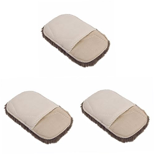 CALLARON Kit Complet De Nettoyage De Chaussures 3 Pièces Éponge Polaire Couleur Aléatoire 17 5 X 11 Cm Cirage Pour En Cuir