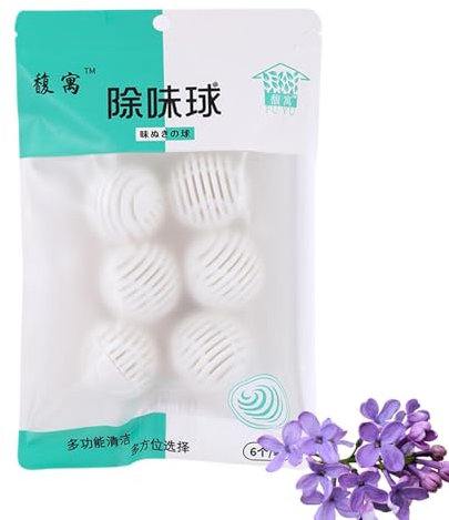 6 Stück Desodorierungsbälle Schuh Deodorants Bälle Schuh-Deo Lufterfrischer für Sneaker Sporttaschen Schließfächer