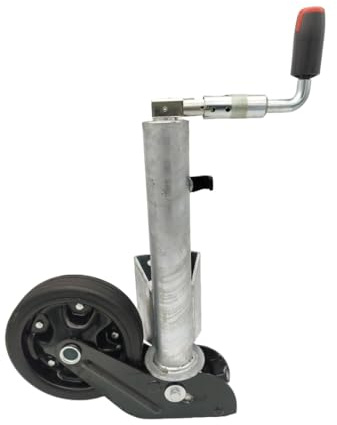 HGW 800 kg Schwerlast Automatik-Stützrad Ø 73 mm – Profi-Ausführung für 3,5 t Anhänger, LKW- & landwirtschaftliche Anhänger – kompatibel zu AL-KO 1366155