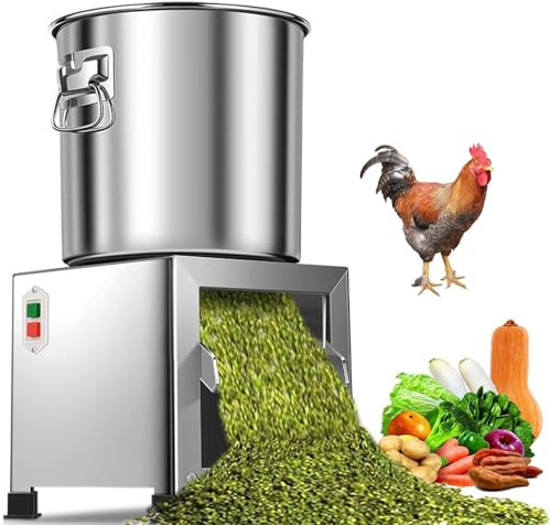 Robot da cucina commerciale, tritatutto ad alta velocità da 1800 W, uscita 50-120 kg/h, 3500 giri/min, grande porta di alimentazione per una preparazione efficiente degli alimenti