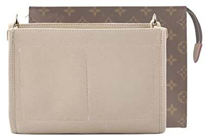 Senral Pochette Rangement Organiseur en Feutre pour Sac à Main - Cosmétique dans l'Organisateur - 26 Compartiments