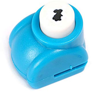 Stanzer Papierformer Prägegerät Mini Locher Stanzer Bastelstanzer Set für Papierformer Scrapbooking Karten Hobby Basteln DIY Fotoalbum Kinder Basteln