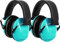 BraveKoi cuffie antirumore per bambini Set di 2, facilmente regolabile, pieghevole, confortevole protezione uditiva, per autismo, dormire, studiare,lavoro, ADHD, fuochi d'artificio, concerto (menta)