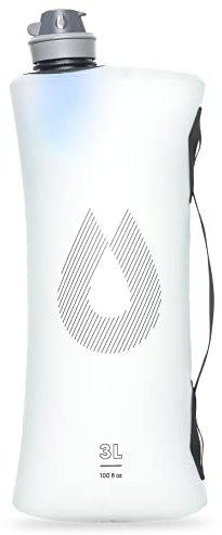 HydraPak Seeker - Zusammenklappbarer Wasserspeicher (3 Liter + Filter Kit) - BPA & PVC freier Camping Trinkrucksack