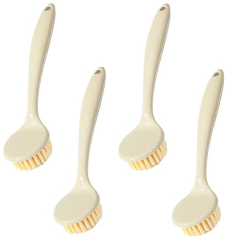Cepillo para Platos y Ollas - 4 Piezas para Fregar Vajilla, Sartenes y Limpieza de Fregaderos de Cocina
