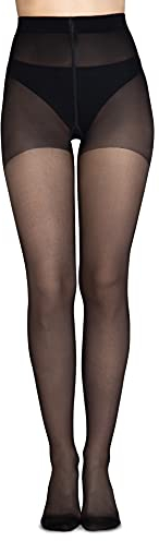 LORES Collant anti-varices relaxant pour femme Jambes légères 70 DEN Compression Medica, noir, XL