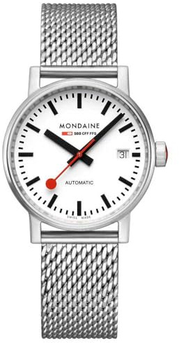 Mondaine Evo2 automatic orologio Uomo Analogico Automatico con cinturino in Acciaio INOX MSE.35610.SM