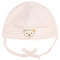 Steiff Unisex Baby Basic Bommel Beanie-Mütze, Silver PINK, 37