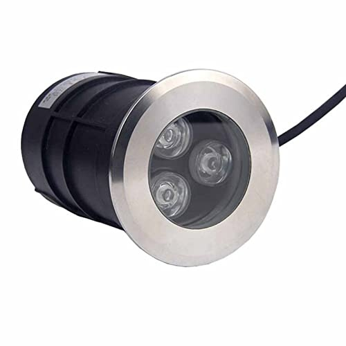 Foco De Piscina - Lámpara LED De Iluminación Subacuática, Foco LED Subacuático, Talla Pequeña IP68 12V Baja Tensión LED Foco Empotrable, Para Jardín, Terraza, Escalera, Piscina Iluminación(Blue Light,