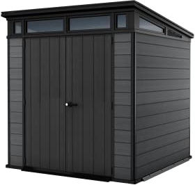 Keter Cortina Tool Shed 7 x 7 Dimensions 214 x 218 x 226 cm