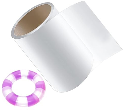 Luftmadrass lapp-set, vattentät, transparent TPU reparationslagg, hoppborg flick reparationssats, uppblåsbara reparationslaggar, gummibåt flip-klistermärken för uppblåsbara produkter, tillskott f
