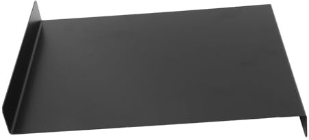 Ausla Bänkkrok Infärgningsplatta Järn Linoleum Block Stop Ink Plate 9,1 X 7,1 X,0 Tum för Blocktryck och Linoleumskärning med Stabil Läpp Platt Rullande Yta Skruvhål