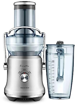 Breville BJE530BSS1BUS1 Juice Fountain Cold SL BJE530BBS1BUS1, acero inoxidable cepillado, 1000 W, 70 onzas, plateado