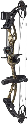 DIAMOND ARCHERY Edge XT Adjustable Accurate Stable Fully Accessorized Versatile Compound Hunting Bow, Breakup Country, Right Hand