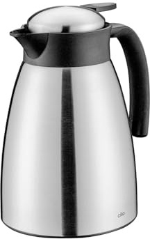 Isolierkanne SAVONA Thermoskanne Kaffeekanne Teekanne 1 Liter cilio