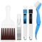 5 Pcs Air Conditioner Cleaning Brush, Tumble Dryer Filter Cleaning Brush, Tumble Dryer Clean Brushes, Tumble Dryer Brush, Coil Condenser Brushes, Fin Clean Brush Air Conditioning