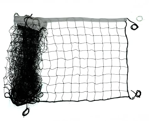 Freizeit-Volleyballnetz Standard, Oberkante mit weißem PP-Band beklebt 8,5m