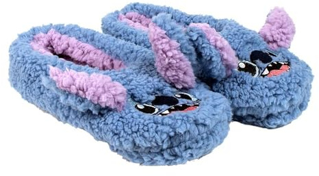 CERDÁ LIFE'S LITTLE MOMENTS | Zapatillas de Andar por Casa de Stitch - Color Azul - Tallas 38/39 - Pantuflas - Zapatillas de Poliéster con Suela Blanda - Producto Original