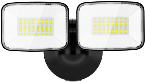 YTKIH Strahler Außen, 20W Scheinwerfer, IP65 Wasserdicht, Superhell LED Fluter 5000K Kaltweiß, Ideale Aussenleuchte für Hinterhof, Garage, Garten